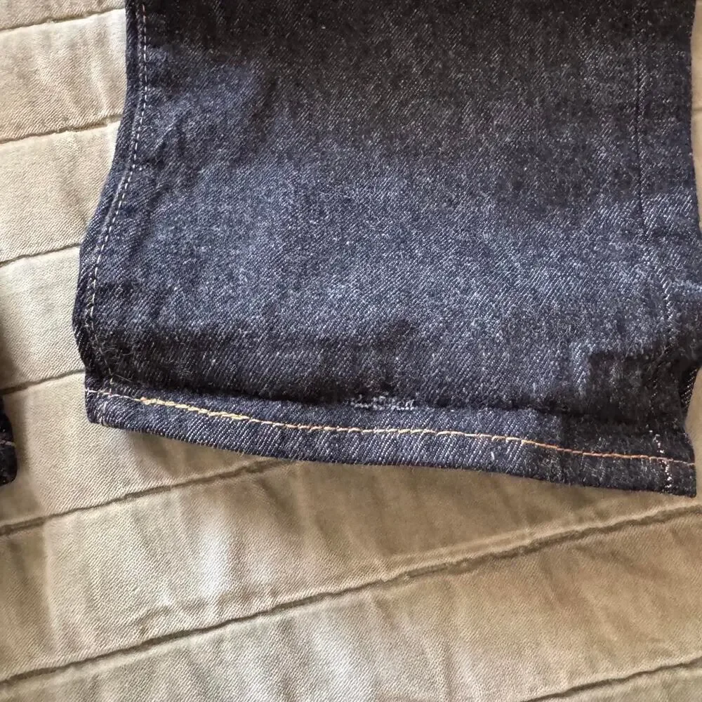 Levi’s 501 Original Shrink To Fit Black Jeans W33 L30 Dark Navy